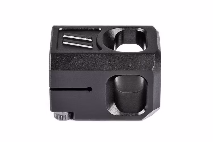 ZEV - Pro Compensator V2, 1/2x28 Threading, 9mm, Black