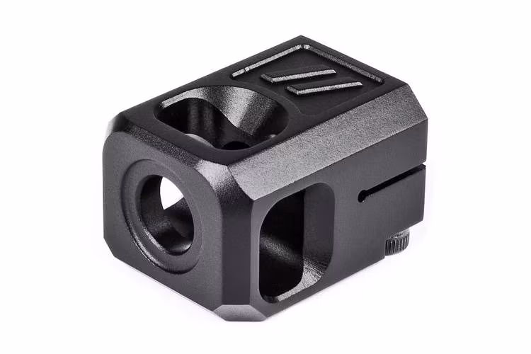 ZEV - Pro Compensator V2, 1/2x28 Threading, 9mm, Black