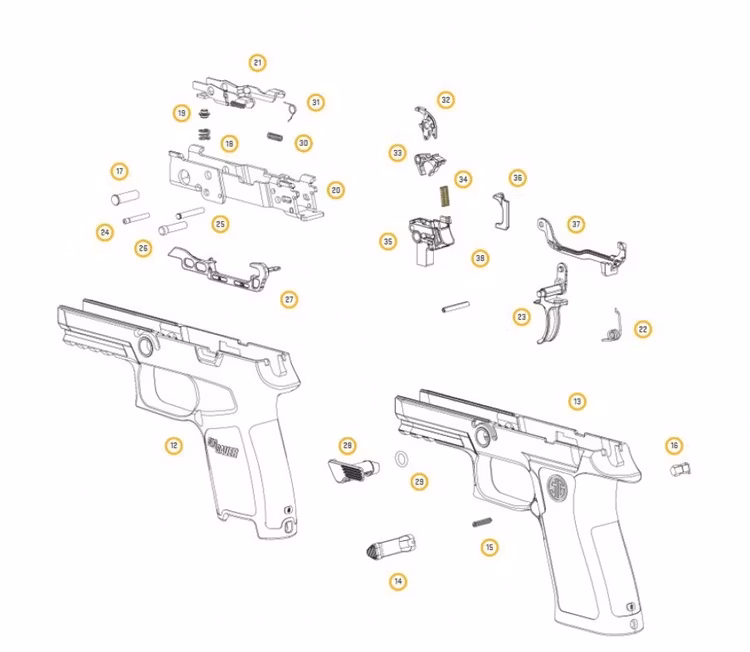 Sig Sauer - P320 Spare Part Sear
