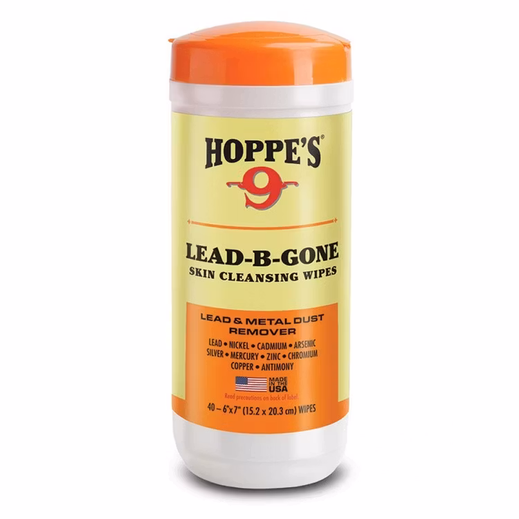 Hoppe's No9 - Lead-b-gone hand wipes