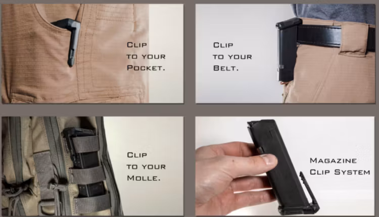 Magazine Clip Base Set for the Glock 17