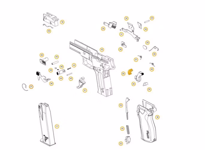 Sig Sauer - P226/P229 Sear sport 12