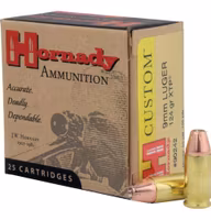 Hornady - Custom Pistol Ammunition - 9mm - 147gr - XTP - 25 ask