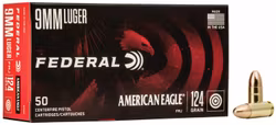 Federal - 9mm - FMJ - 124gr - 50 ask