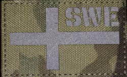 Sweden Flag camo Patch