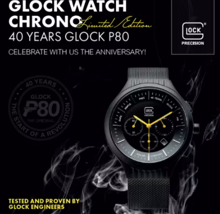 Glock - Watch chrono P80 - LIMITED EDITION - UTGÅTT