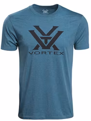 Vortex - Core Logo Short Sleeve T-Shirt Steel Blue Heather