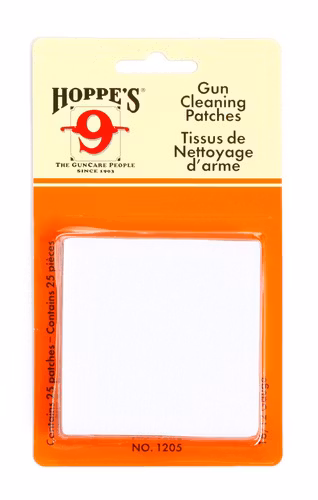 Hoppe's No. 9 - Gun Cleaning Patch, 16GA - 12GA - 25st