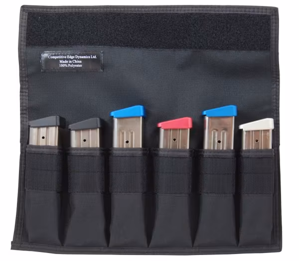 CED - Magazine Storage Pouches- Standard 6 pack
