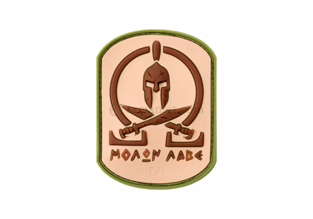 JTG - Molon Labe Rubber Patch - Desert