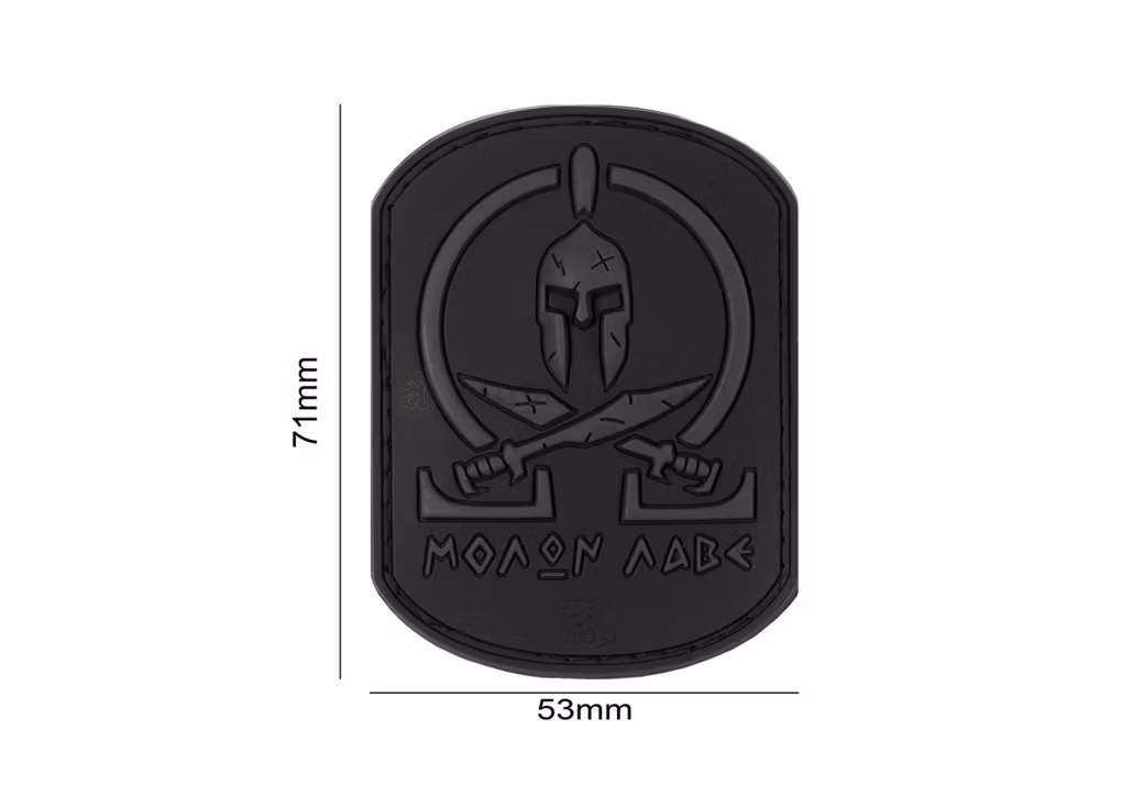 JTG - Molon Labe Rubber Patch - Blackops