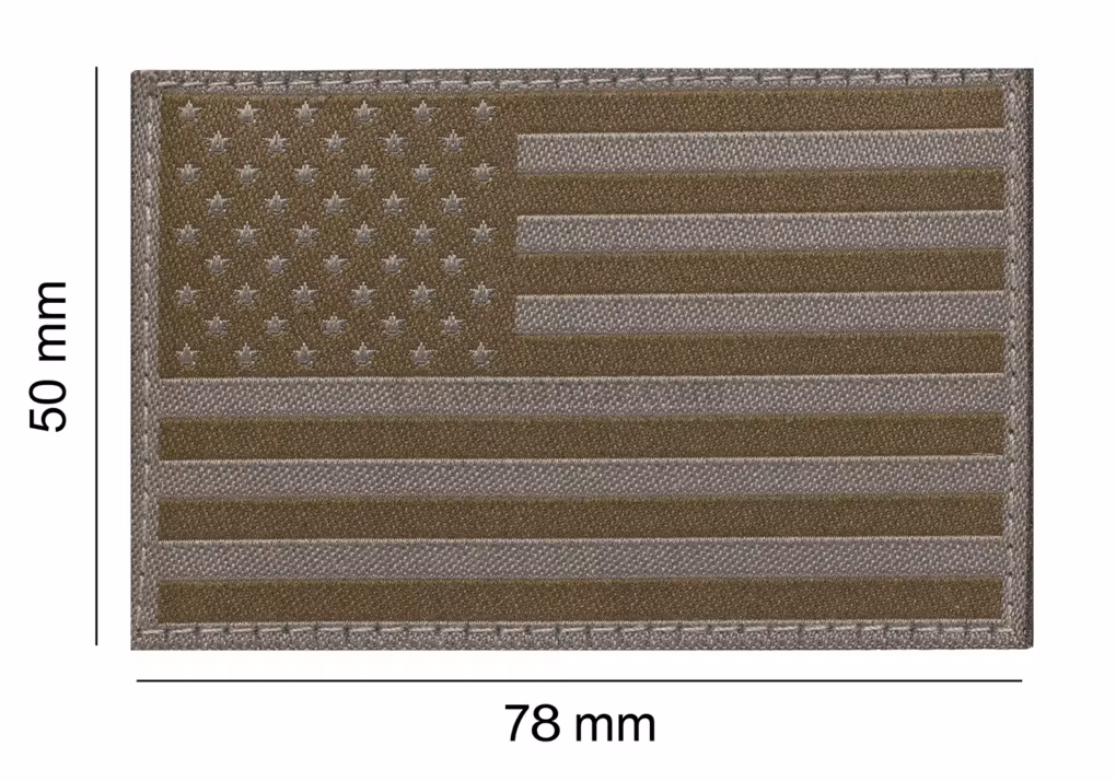 Clawgear - USA Flag Patch - RAL7013