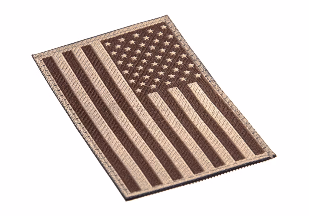 Clawgear - USA Flag Patch - Desert