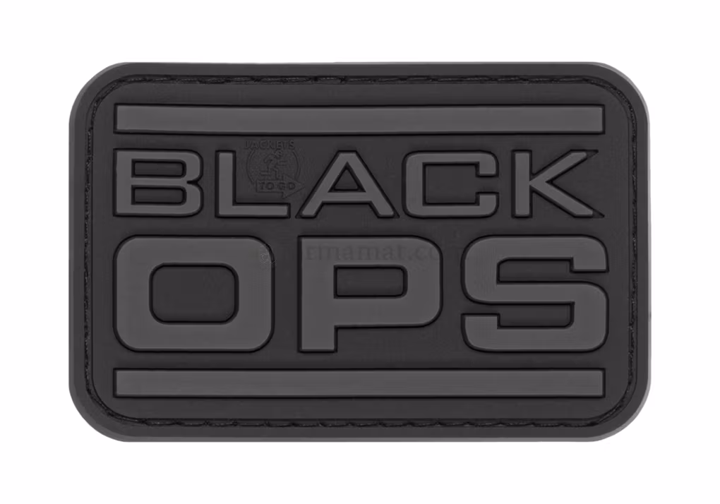 JTG - Black OPS Rubber Patch