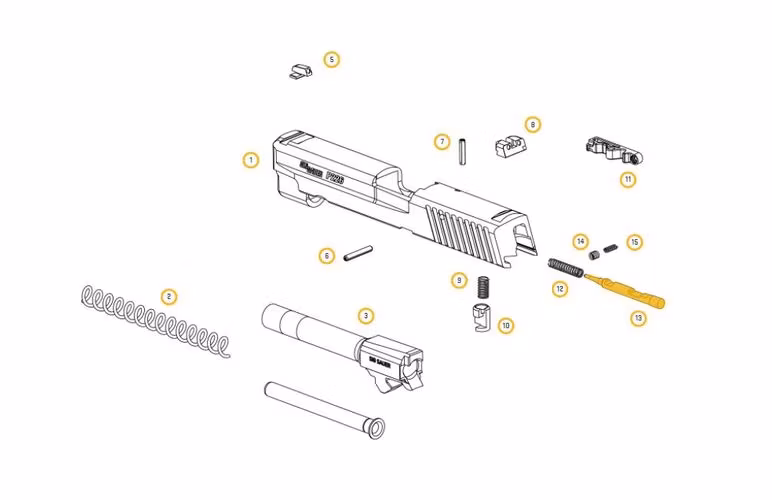 Sig Sauer -  P220-P239/P245 Spare Part Firing Pin [34224585]