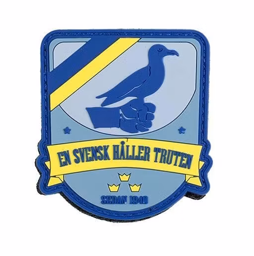 En svensk håller truten