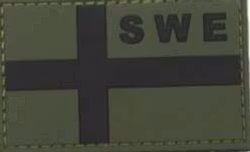 3D Patch - SWE PVC Flag - Forrest