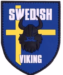 3D Patch - PVC Swedish Viking