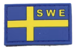 Sweden Flag - PVC - Small - Color
