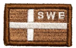 Sweden Flag - Small - Desert