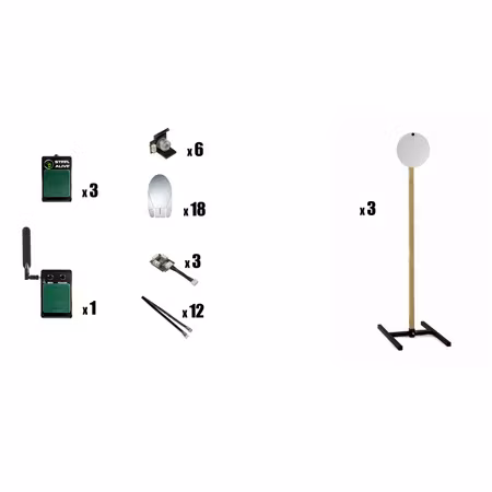 MTS - 3x Drill Target Interactive Steel Alive
