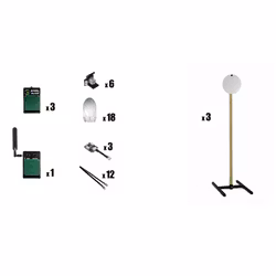 MTS - 3x Drill Target Interactive Steel Alive