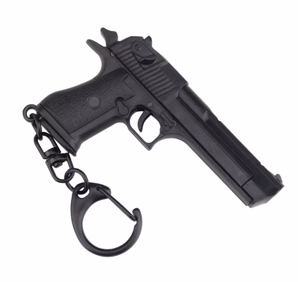 Desert Eagle - Model Keychain 1:4 - Black