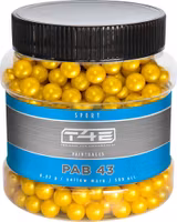 Umarex - T4E - Sport PAB 43 Paintball bullets Yellow .43 0,82g 500-Pack