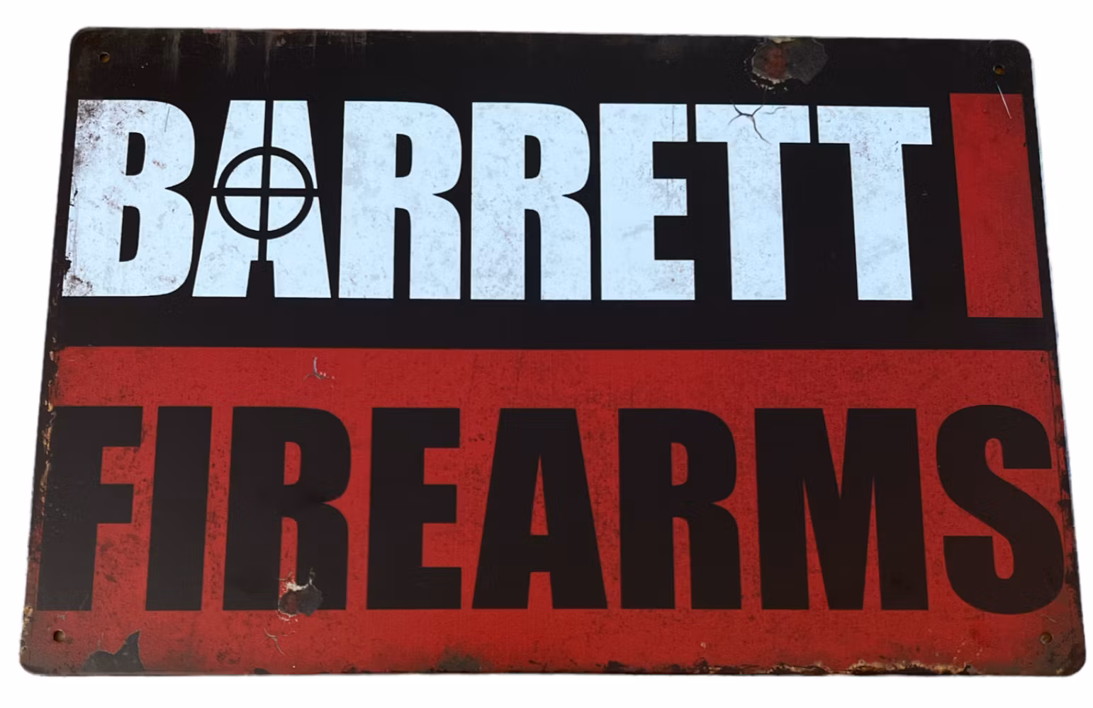 Barrett - Metal tin sign