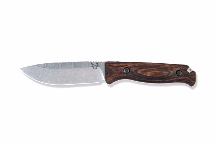 Benchmade - 15002: Saddle Mountain Skinner w Wood Handle