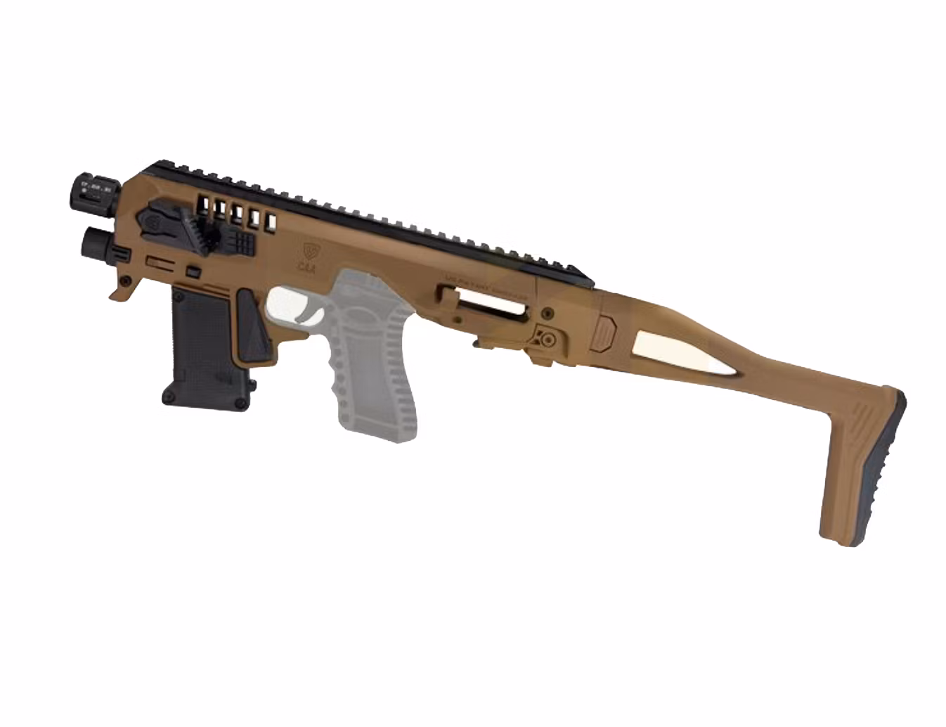 CAA - Micro RONI Gen 4X: NAKED System for Glock 17&19 and 26&27 / CZ P07/09/P10 / Beretta APX