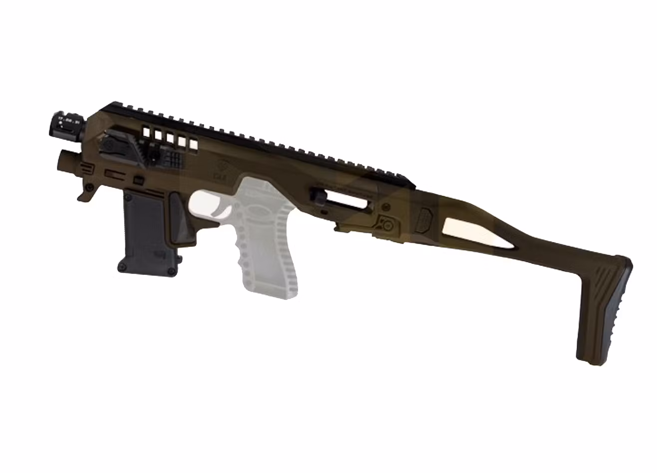 CAA - Micro RONI Gen 4X: NAKED System for Glock 17&19 and 26&27 / CZ P07/09/P10 / Beretta APX