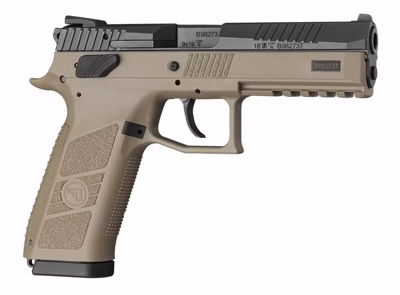 CZ - P-09 Manuel Safety+Deckocker - 9 mm FDE
