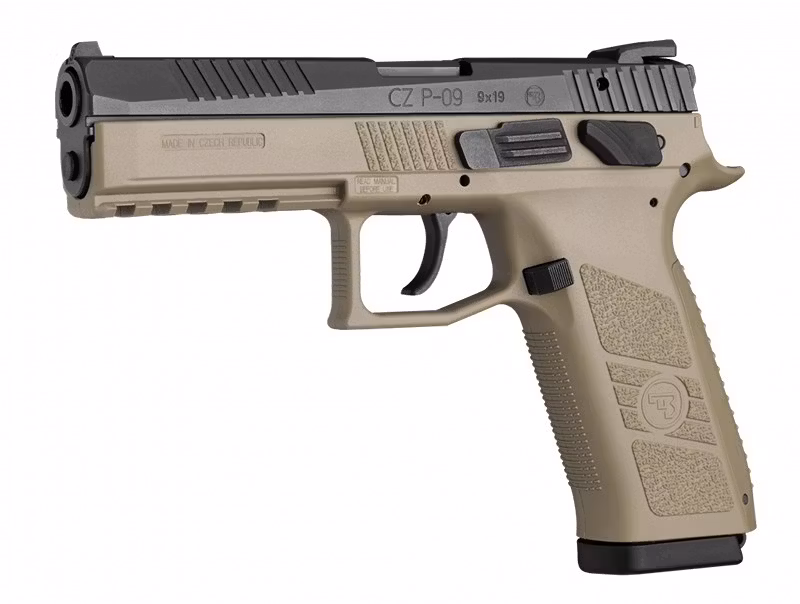 CZ - P-09 Manuel Safety+Deckocker - 9 mm FDE