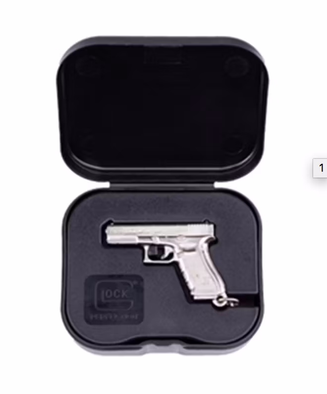 Glock - Keyring Gen4 - Nickel plated w/box
