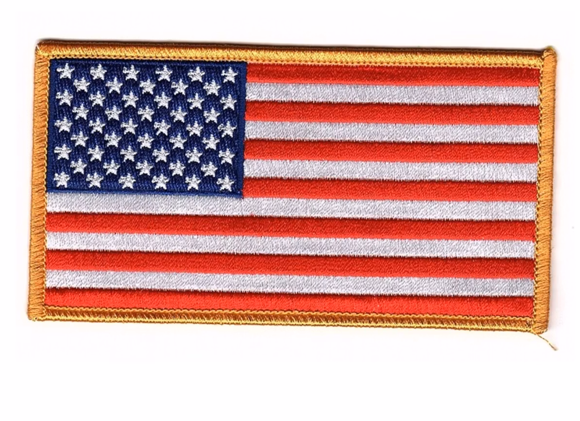 USA Flag Patch - XL