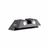 Glock - Rear night sight 6,5 steel (green) self-luminescent.