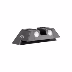 Glock - Rear night sight 6,5 steel (green) self-luminescent.