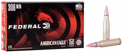 Federal - American Eagle - 308 Win - FMJ - BT - 150gr - 20/Box