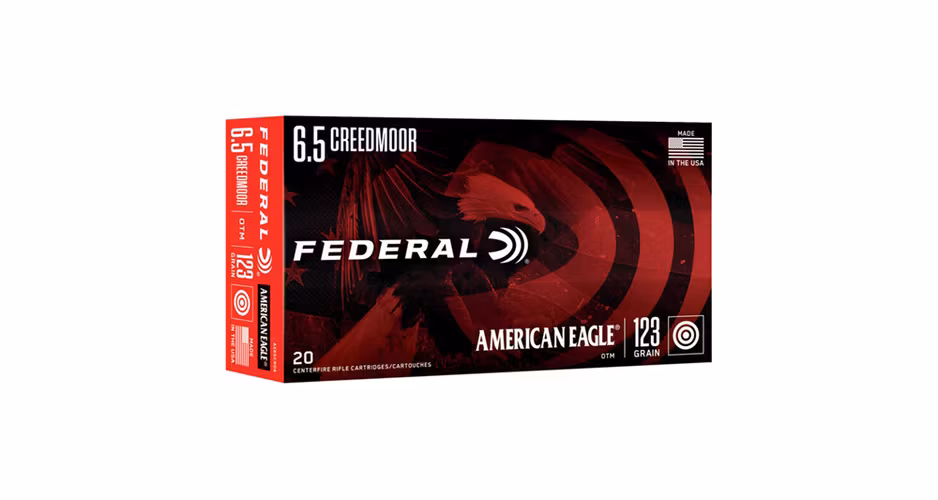 Federal - American Eagle - 6.5 Creedmoor - Open Tip Match - 123gr - 20/Box