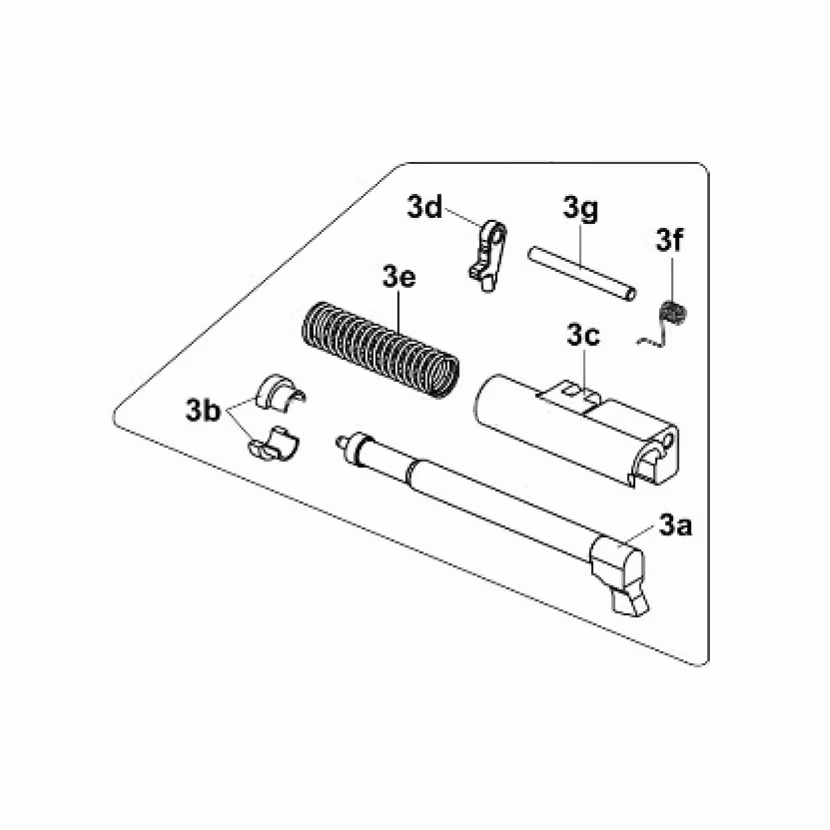 CZ - P-10 - Firing Pin Set Assebmbly - #3