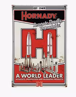 Hornady - Tin Vintage Sign