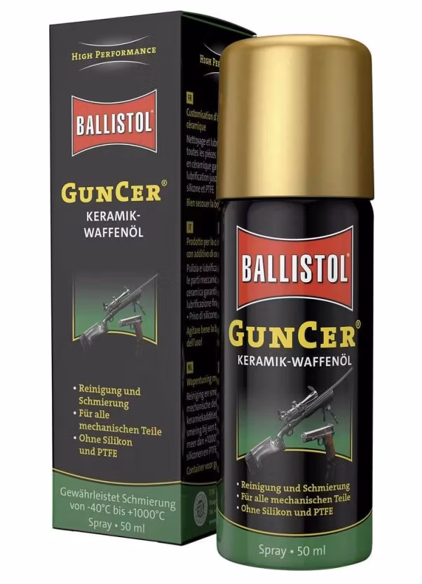Ballistol - GunCer - Ceramic gun oil - spray - 50ml