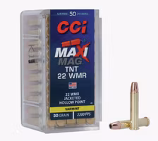 CCI - 22 WMR - Maxi-Mag - TNT - JHP - 30gr - 50/Box