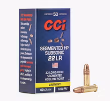 CCI - 22 LR - Segmented - HP - Sub-Sonic - 40gr - 50/Box
