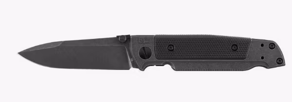 Walther - Q5 Steel Frame Folder Blackwash Plain