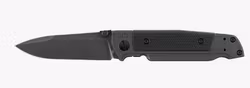 Walther - Q5 Steel Frame Folder Blackwash Plain