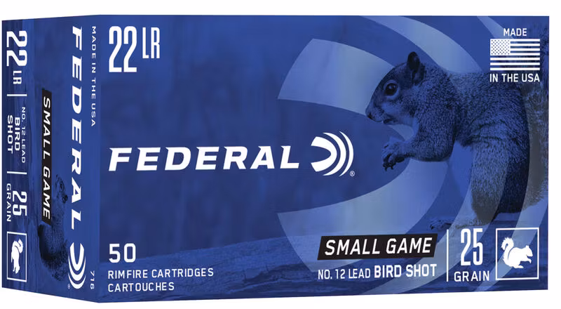 Federal - Rimfire Ammunition 22 LR NO. 10 Lead 50/Box