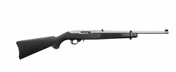 Ruger - 10/22 Carbine, .22 LR, rostfri, svart syntetstock