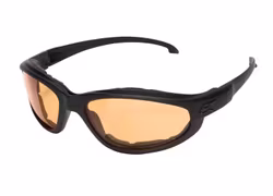 Edge - Falcon - Black Thin Temple / Clear Vapor Shield